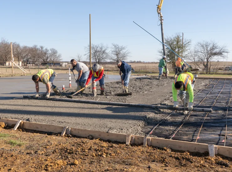New Concrete Foundation