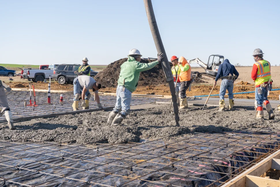 Concrete contractor in Glazier, TX