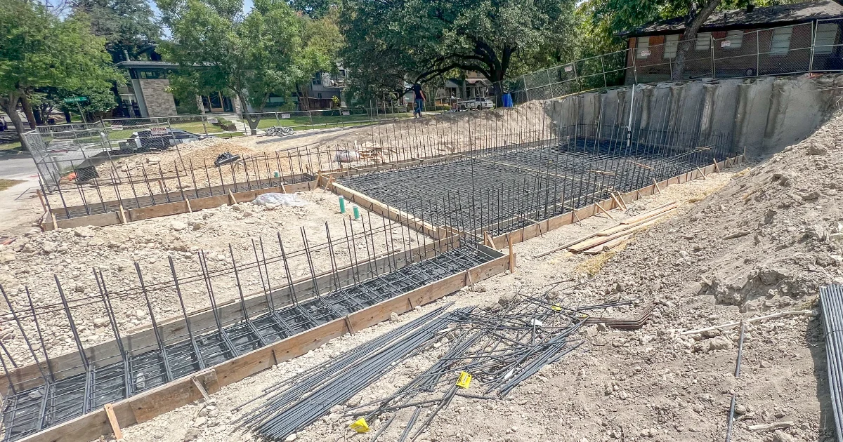 Dallas Basement Foundation: Floor Pour