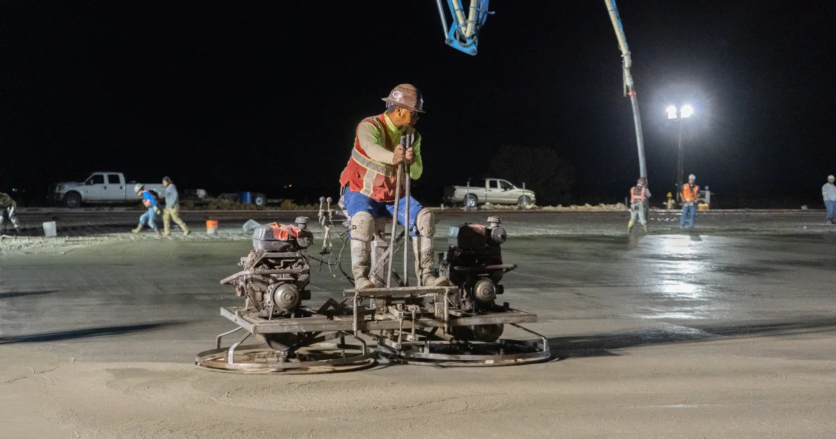 How to Pour a Concrete Slab with a Smooth Finish